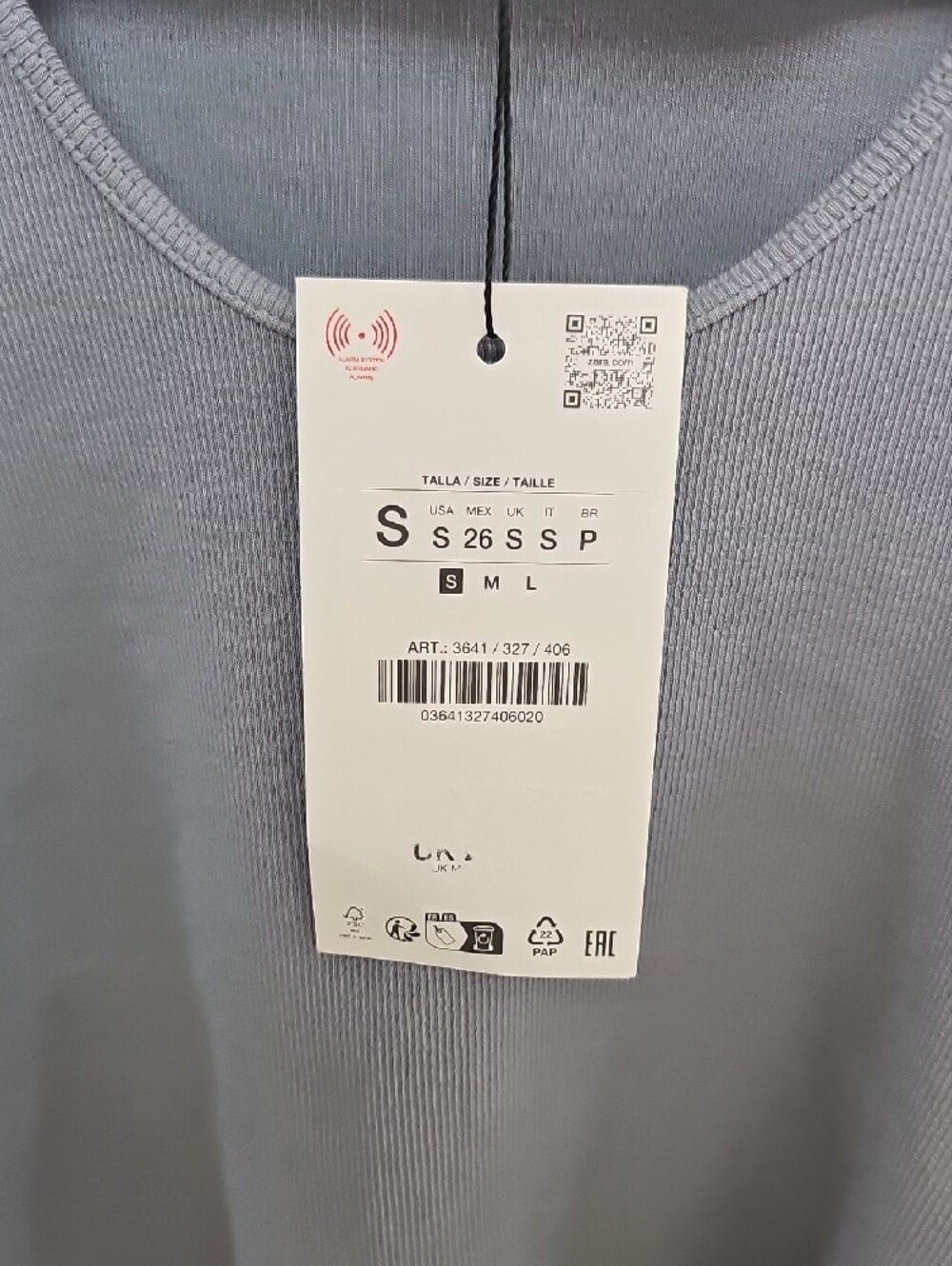 Zara Ribbed Tank Top - Picture 3 of 4